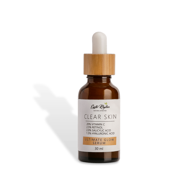 Clear Skin Vitamin C, Bio Retinol, Salicylic Acid & Hyaluronic Acid