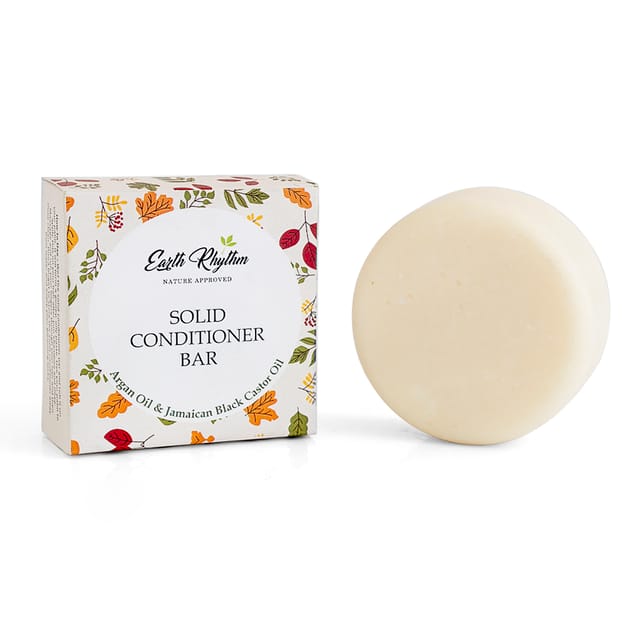 Solid Conditioner Bar, Argan & Black Castor Oil