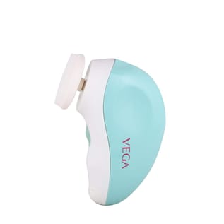 VEGA Electric Facial Cleanser and Massager - Water Proof (VHFC-01), Green
