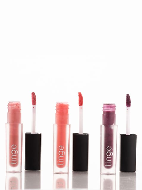 Liquid Matte Lipstick, Hear My Voice Set of 3, Wine, Nude, Light Cherry