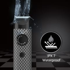 VEGA X2 Beard Trimmer For Men With Quick Charge, Black