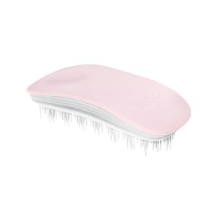 ikoo Detangling, Scalp Massaging Hair Brush (Cotton Candy - White Bristles)