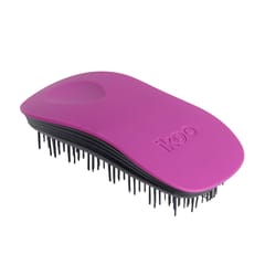 ikoo Detangling, Scalp Massaging Hair (Sugar Plum - Black Bristles)