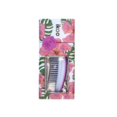 ikoo Detangling, Scalp Massaging Hair (Sugar Plum - White Bristles)