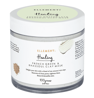 HEALING: French Green Clay & Rhassoul Clay Mask