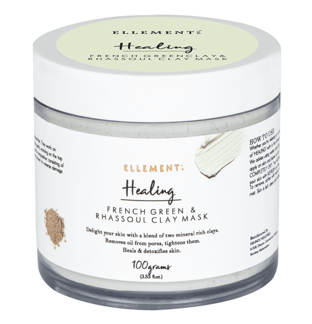 HEALING: French Green Clay & Rhassoul Clay Mask