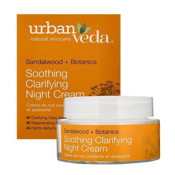 Urban Veda Soothing Sandalwood Clarifying Night Cream, 50ml