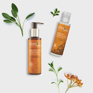 Urban Veda Soothing Facial Cleansing Duo