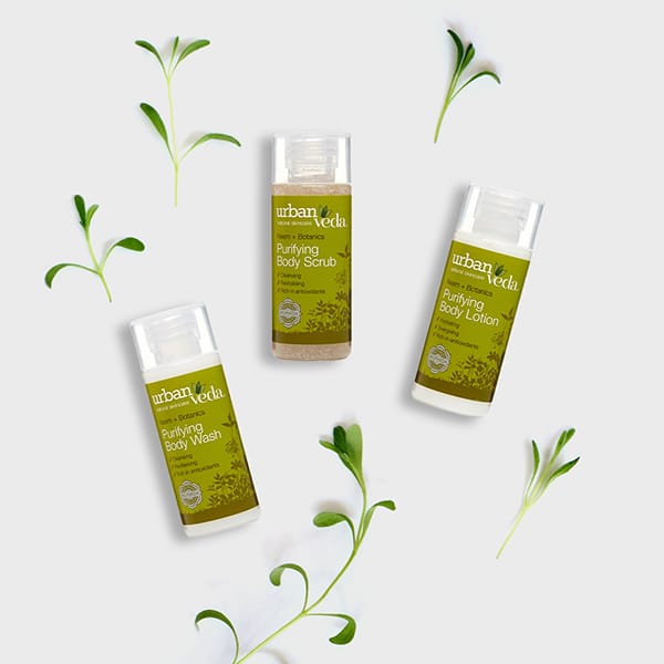 Urban Veda Purifying Body Ritual Travel Set