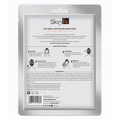 Skin Fx Anti-Aging and Revitalizing  Women Serum Mask Pack of 1