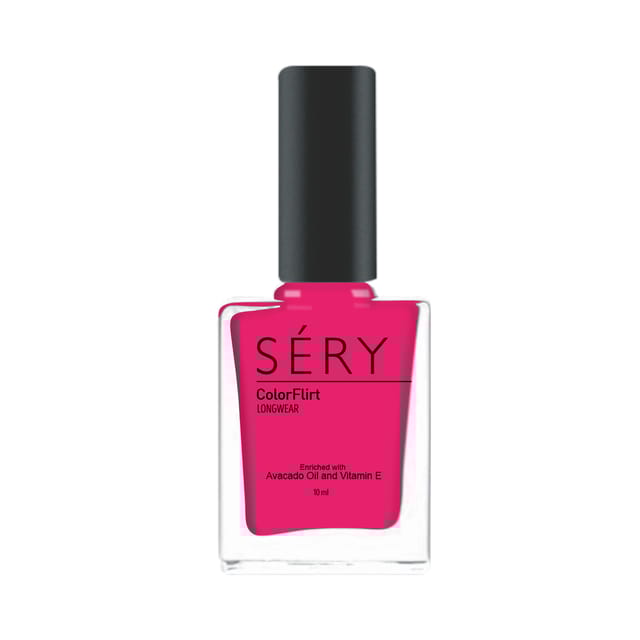 SERY ColorFlirt Nail Paint  Petal Pink, 10 ml