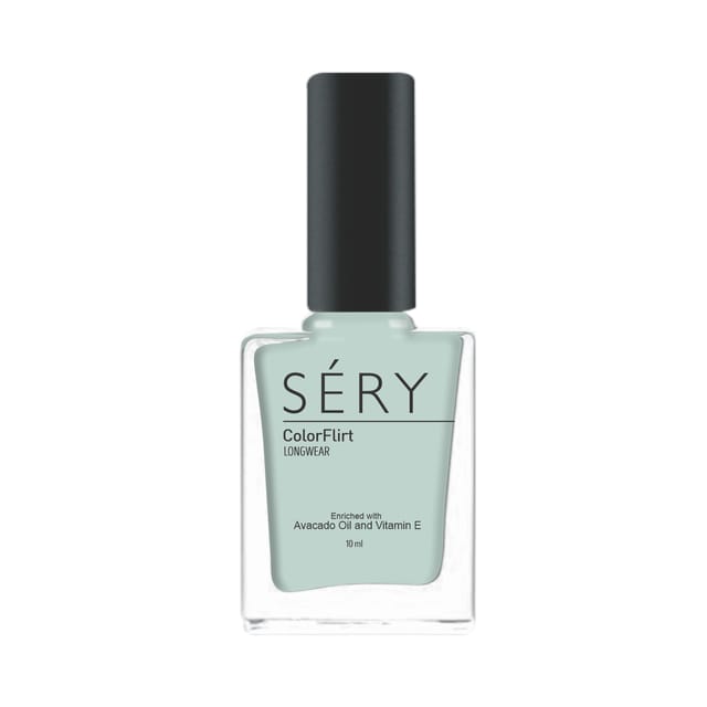 SERY ColorFlirt Nail Paint  Ocean Blue, 10 ml