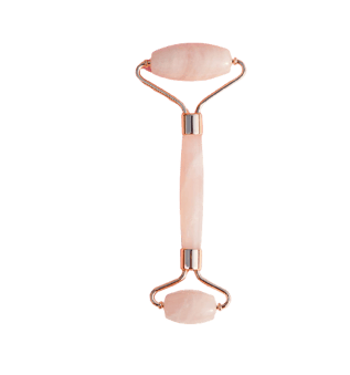 Pure Stone Rose Quartz Roller