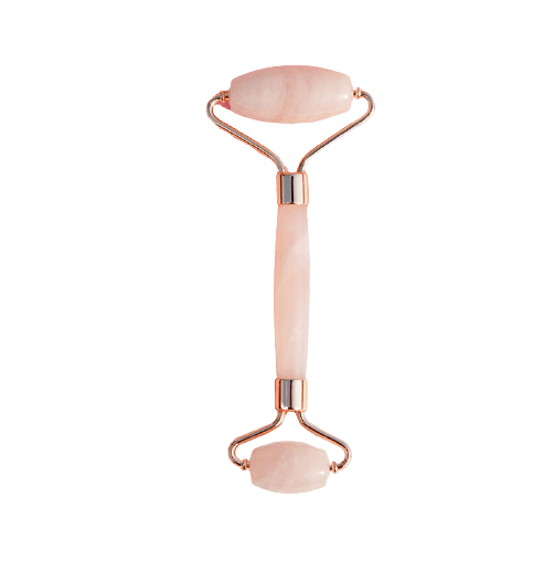 Pure Stone Rose Quartz Roller