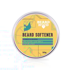 Beardhood Beard Softener For Men - Shea Butter and 6 Natural Oils, 50g
