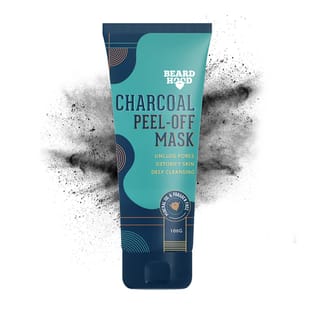 Beardhood Charcoal Peel Off Mask, 100g