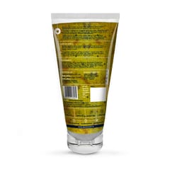 Beardhood Green Tea & Charcoal Gel Face Scrub, Neem Leaves and Aloe Vera, 100g