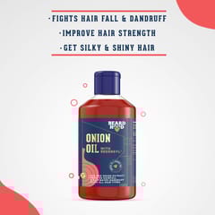 Beardhood Onion Oil with Redensyl for Hair Growth and Anti Hairfall , 250ml