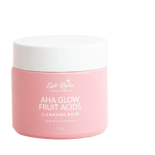 "AHA Glow Fruit Acids Cleansing Balm-Antibacterial & Antioxidant"