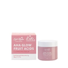 "AHA Glow Fruit Acids Cleansing Balm-Antibacterial & Antioxidant"