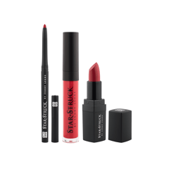Star Struck 3 Piece Lip Set (Intense Matte Lip color,Liquid Lip Color,Lip Liner)
