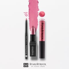 Star Struck 3 Piece Lip Set (Intense Matte Lip color,Liquid Lip Color,Lip Liner)