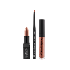 Star Struck 3 Piece Lip Set (Intense Matte Lip color,Liquid Lip Color,Lip Liner)