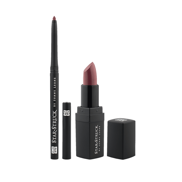 Star Struck- 2 Piece Lip Set (Intense Matte Lip color,Lip Liner)