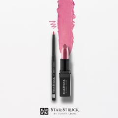 Star Struck- 2 Piece Lip Set (Intense Matte Lip color, Lip Liner)