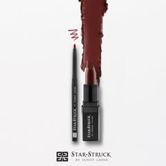 Star Struck- 2 Piece Lip Set (Intense Matte Lip color, Lip Liner)