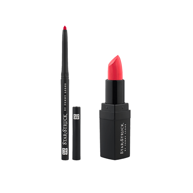 Star Struck- 2 Piece Lip Set (Intense Matte Lip color,Lip Liner)