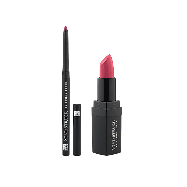Star Struck- 2 Piece Lip Set (Intense Matte Lip color,Lip Liner)