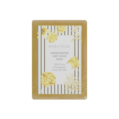 Myra Veda Handcrafted 24KT Gold Soap