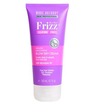 Bye Bye Frizz Keratin Smoothing Blow Dry Cream-140 ml
