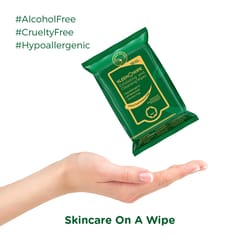 KleenOWipe Hypoallergenic Exfoliating & Deep Cleansing Face Care Wipes For Men & Women - 15 Pc Alcohol Free pH Balanced Soft Wipes
