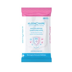 KleenOWipe- Alcohol Free/ Hypoallergenic - Multipurpose Sanitizing Wipe
