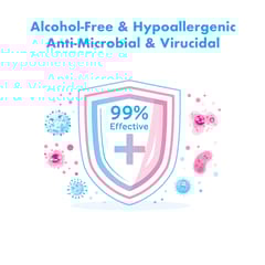 KleenOWipe- Alcohol Free/ Hypoallergenic - Multipurpose Sanitizing Wipe