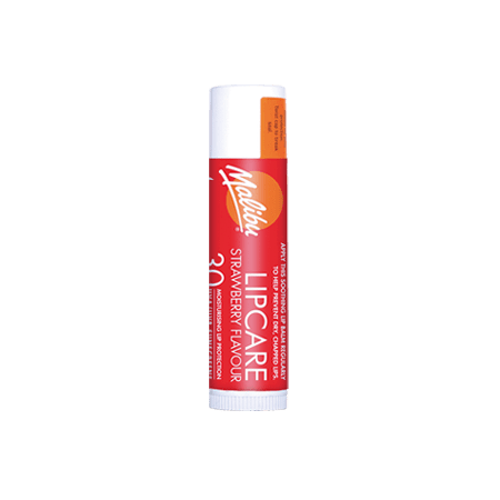 Malibu Strawberry Lip Balm, SPF 30,